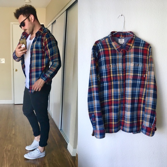 Vans Other - • ReTrO VANS Flannel shirt •
